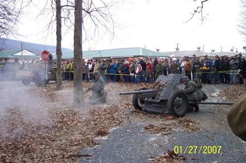 Battle of the Bulge reenactment Battle of the Bulge reenactment