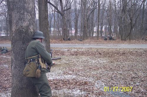Battle of the Bulge reenactment Battle of the Bulge reenactment
